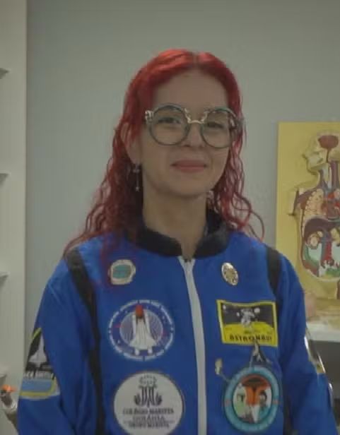 Professora goiana busca apoio para integrar missão espacial