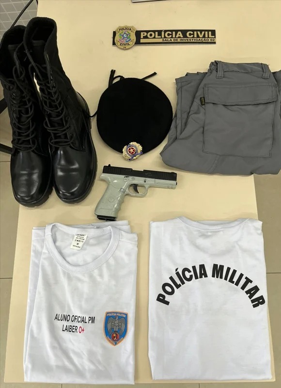 Jovem é investigado por se passar por aluno da PMES para ganhar seguidores