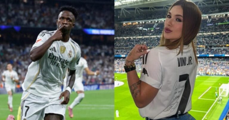 Publicação de Virginia Fonseca com camisa de Vini Jr. aumenta especulações sobre relação