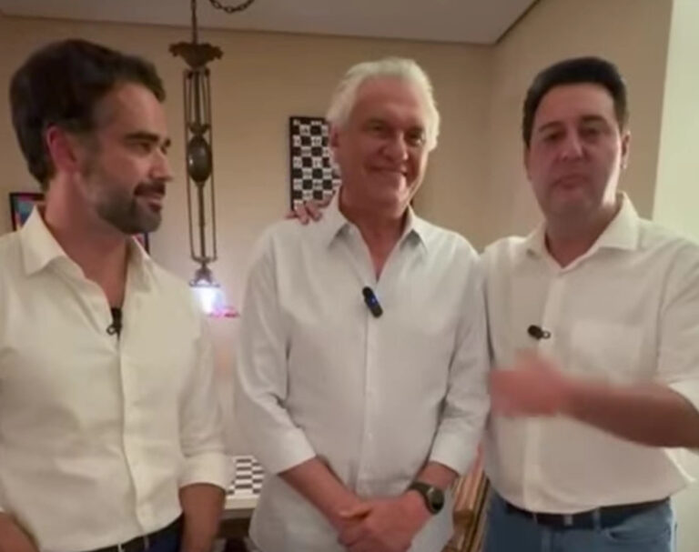 Caiado anuncia filiação ao PSD e sela pacto com Eduardo Leite e Ratinho Jr. para 2026