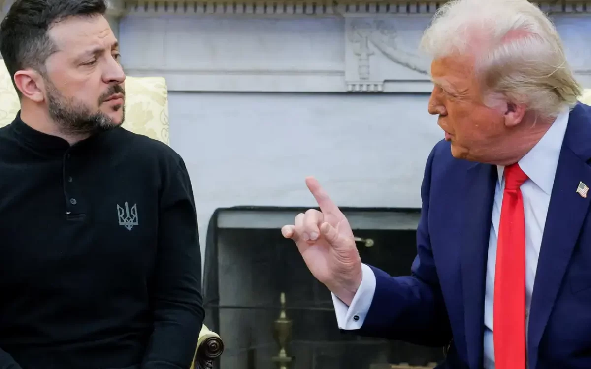 Trump e Zelensky batem boca na Casa Branca: “Você está jogando com a Terceira Guerra Mundial”