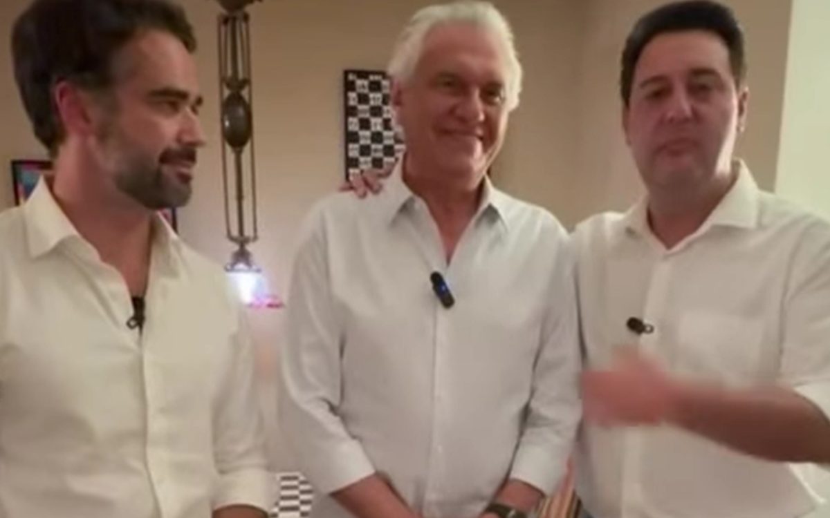 Caiado anuncia filiação ao PSD e sela pacto com Eduardo Leite e Ratinho Jr. para 2026