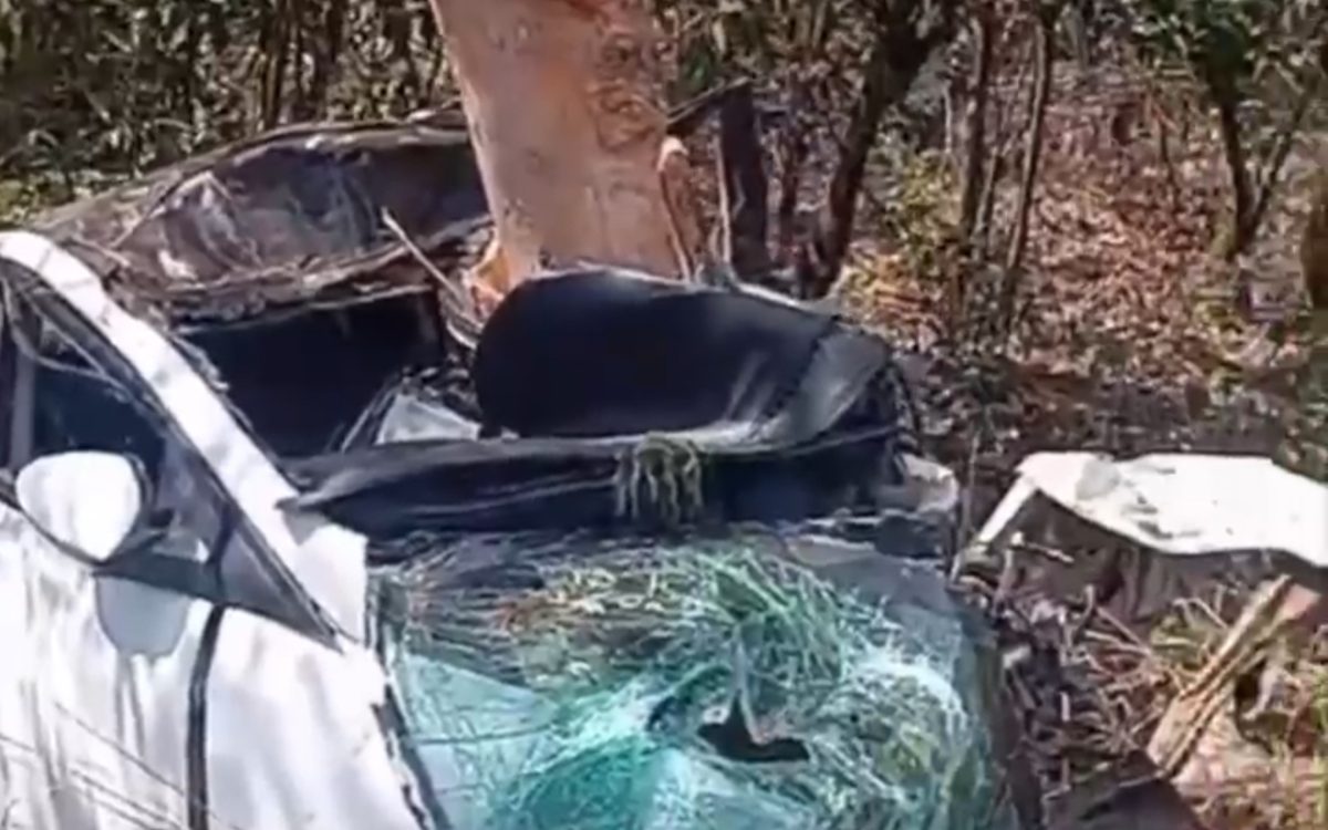 Acidente entre Santa Terezinha de Goiás e Crixás deixa uma vítima fatal