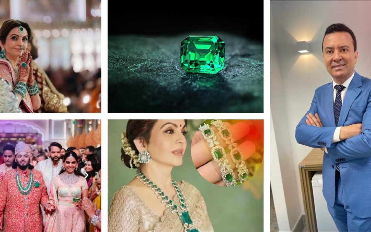 Esmeraldas de Santa Terezinha de Goiás viram joias raras da família Ambani, a mais rica da Ásia